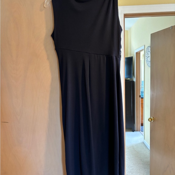 Navy dress with sequins - Picture 2 of 4